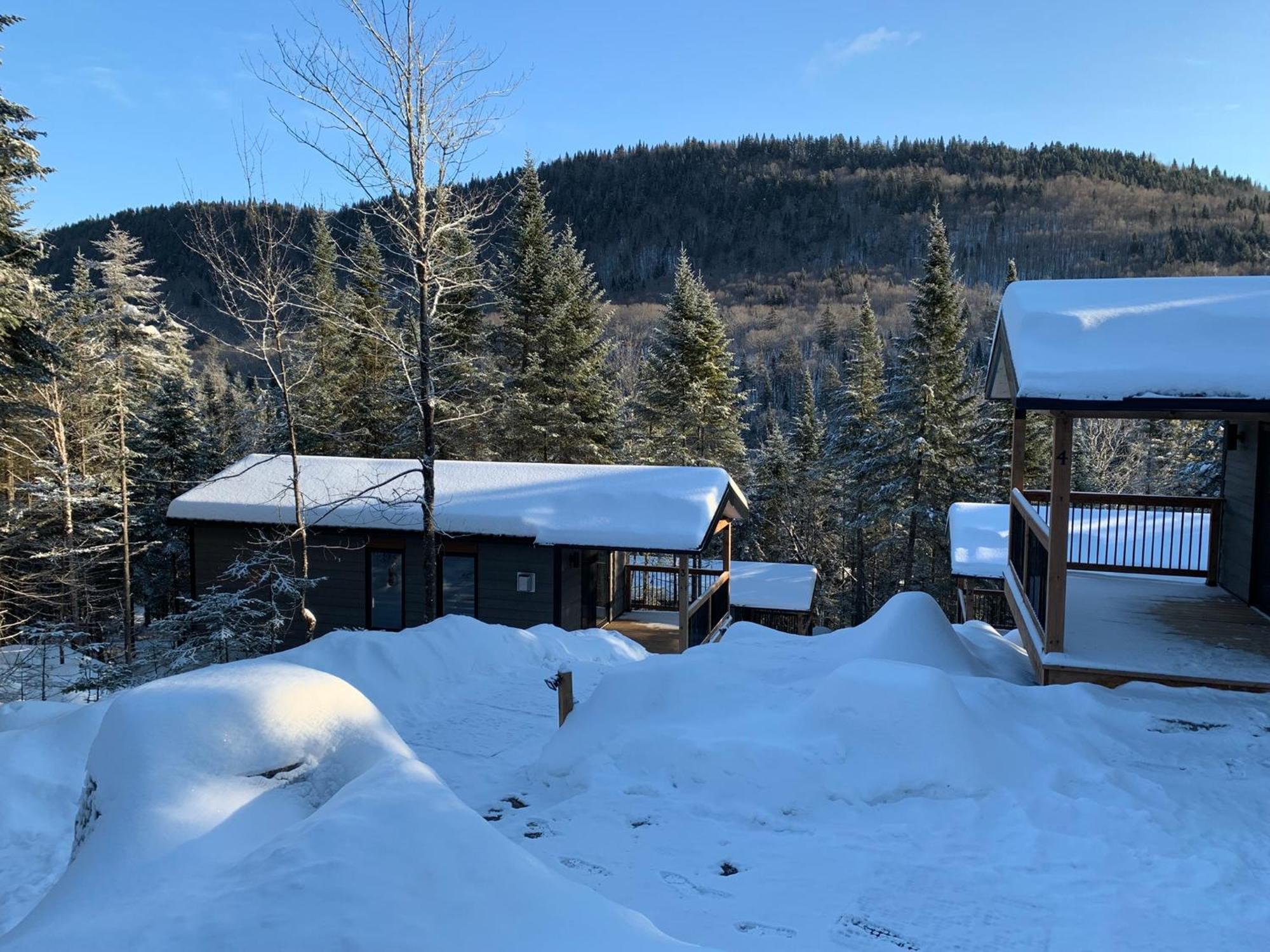 Nordique Spa Stoneham Buitenkant foto