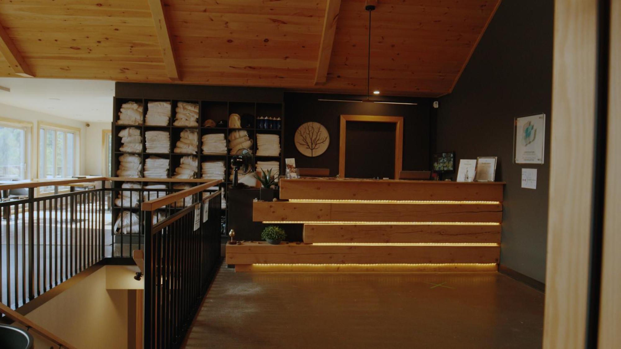 Nordique Spa Stoneham Buitenkant foto