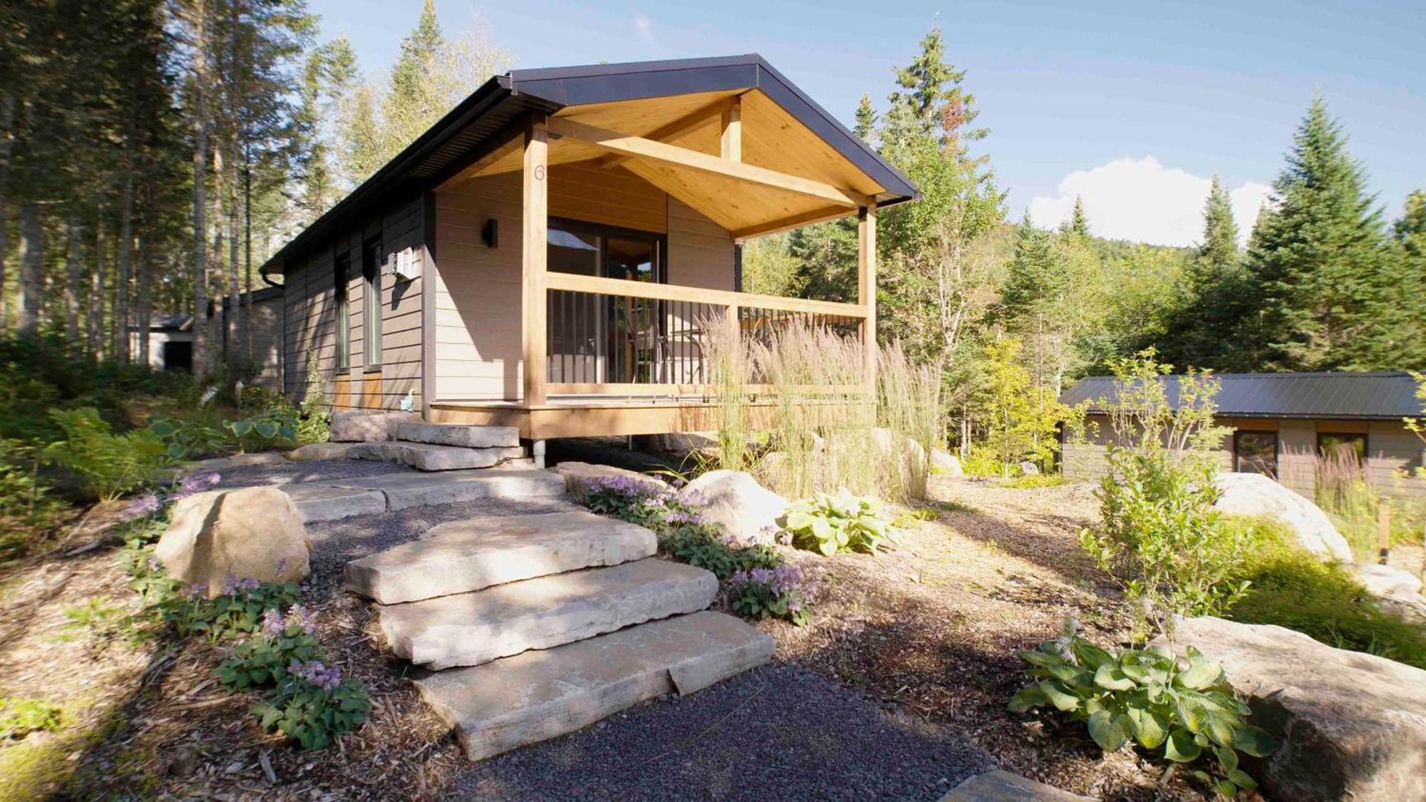 Nordique Spa Stoneham Buitenkant foto